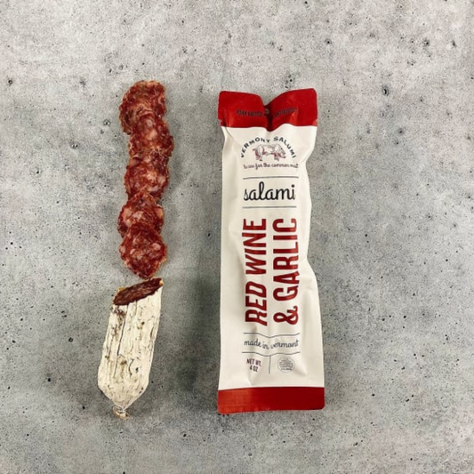 Red Wine Garlic Salami