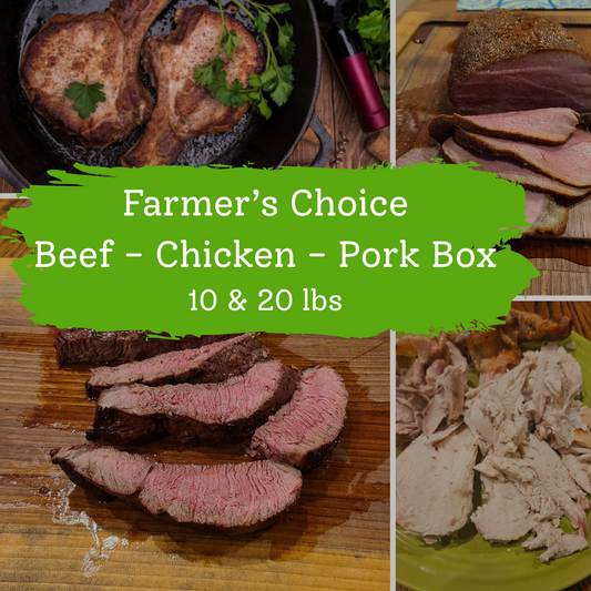 Farmer's Choice Beef, Chicken & Pork Box