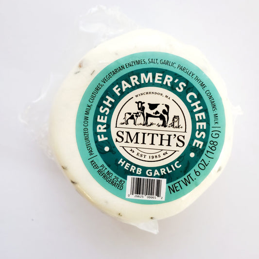 Garlic Herb Farmers Cheese