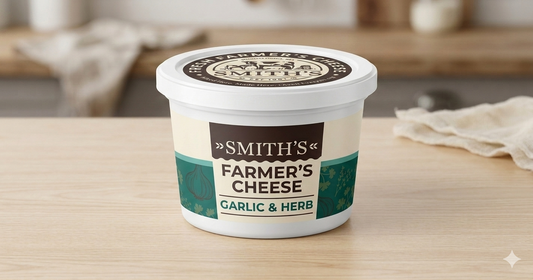 Garlic Herb Farmers Cheese